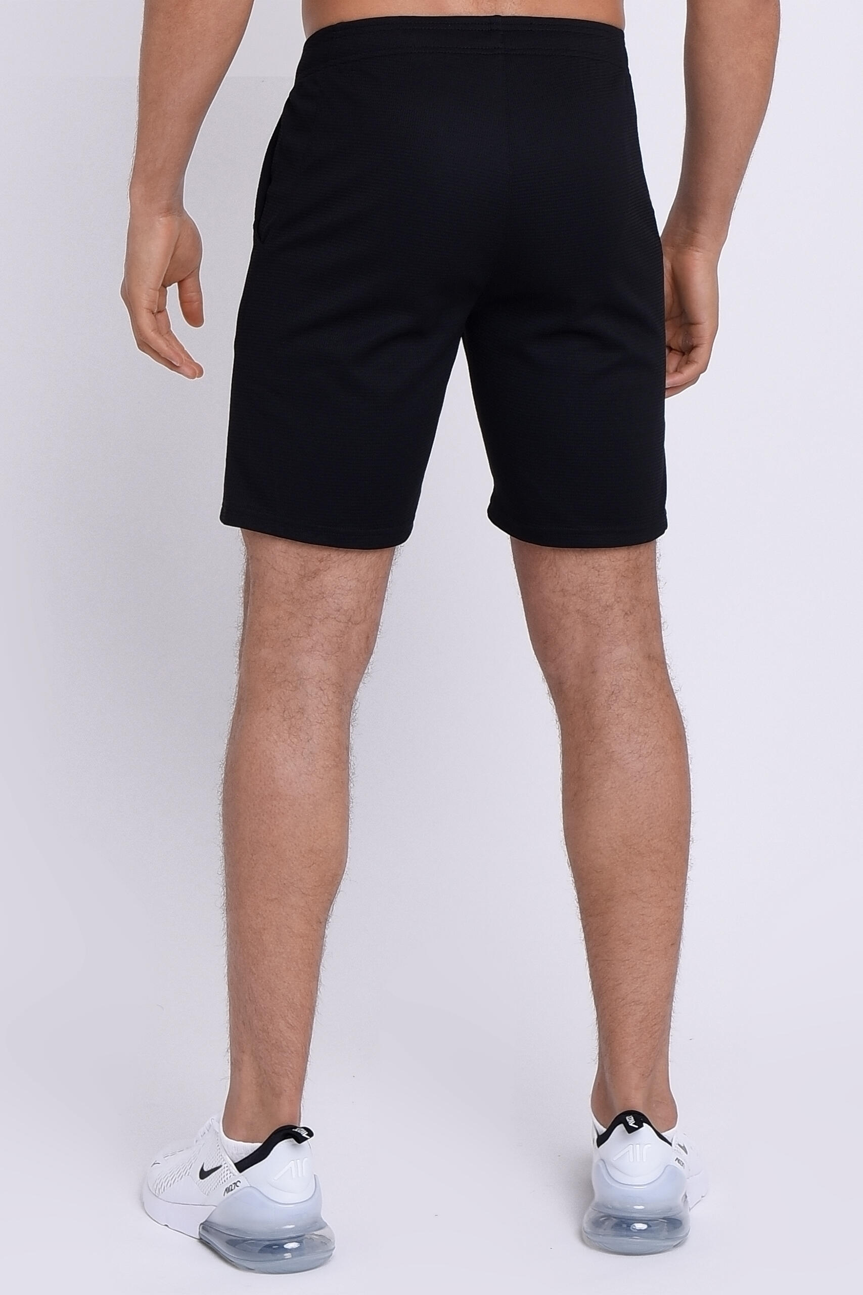 Men's Aeron Running Shorts with Pockets - Black Stealth 2/5