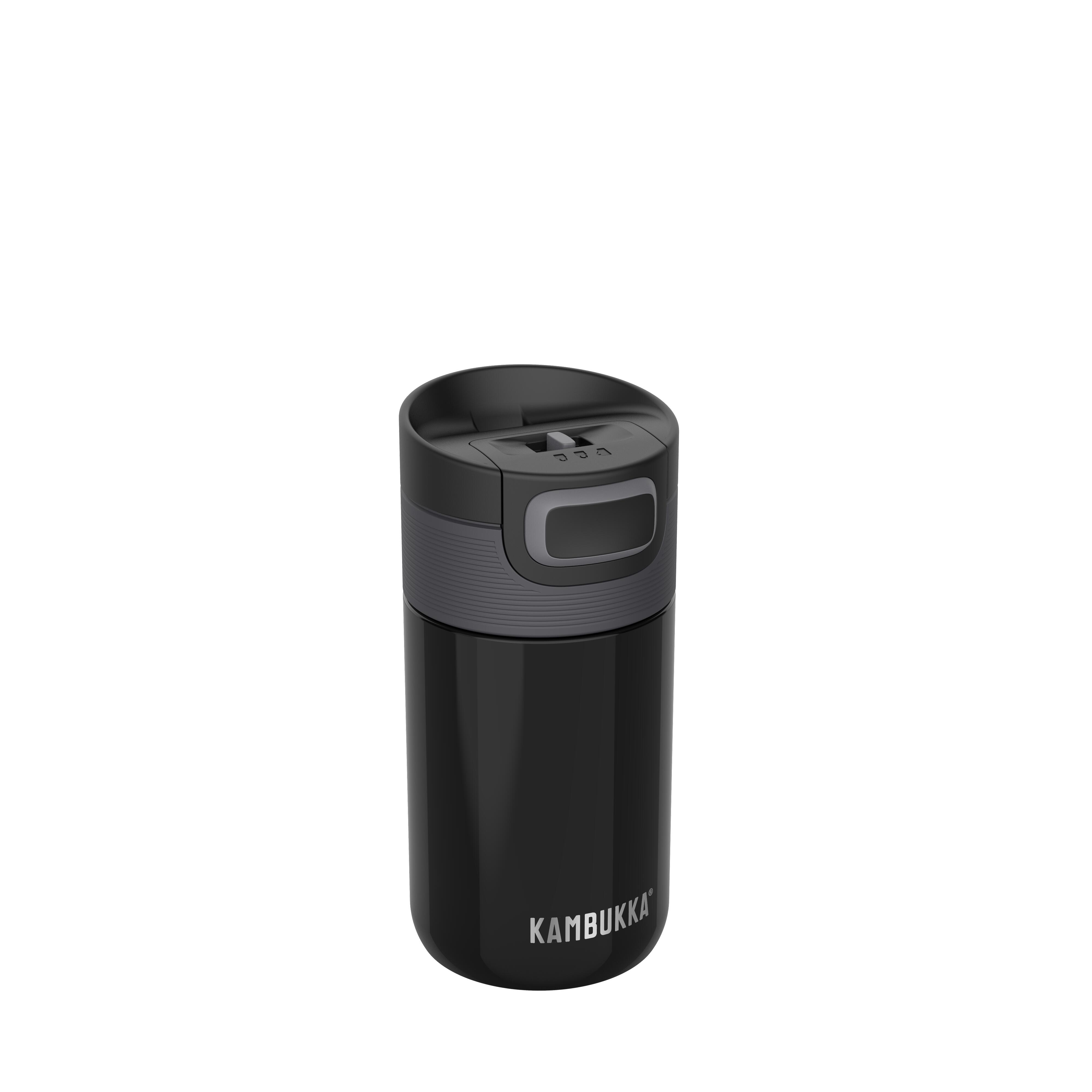KAMBUKKA Termohrnek Turistický nerezový Etna Pitch Black 300 ml