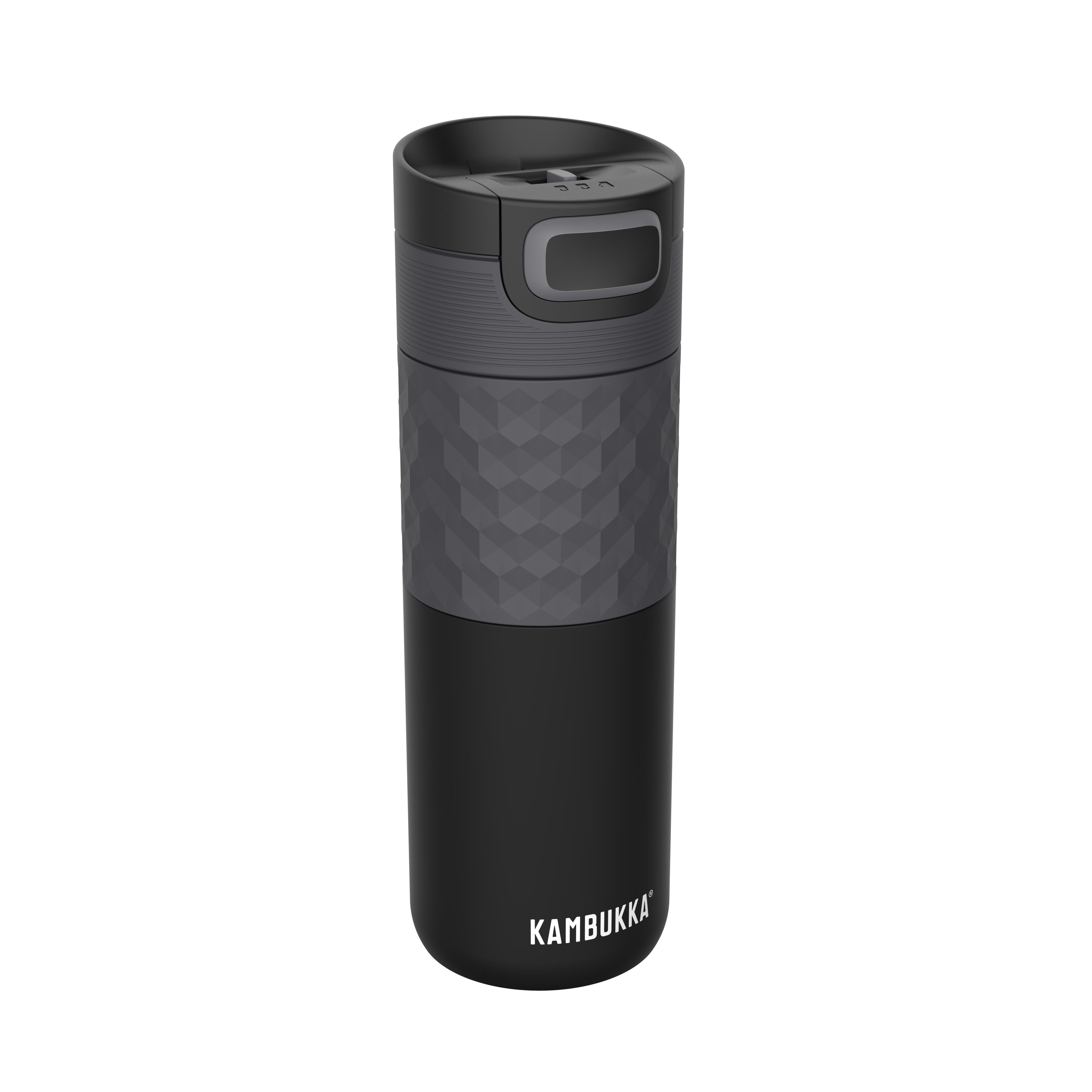 KAMBUKKA Termoláhev Etna Grip 500 ml Black Steel