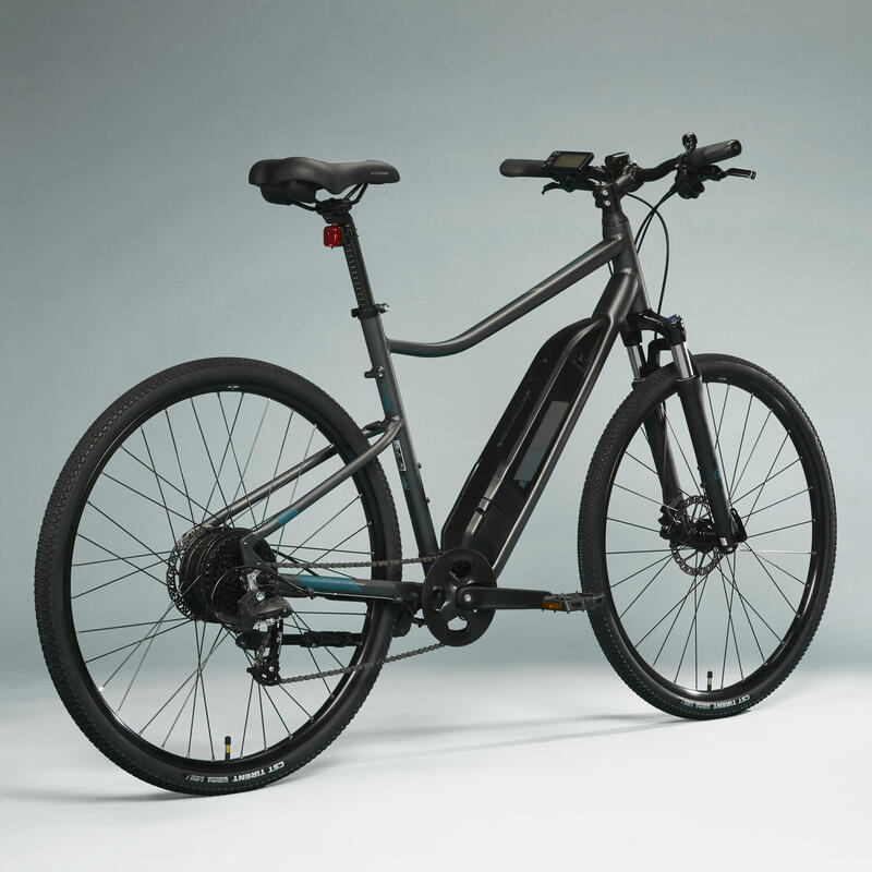 Segunda vida - Bicicleta eléctrica de trekking aluminio monoplato... - EXCELENTE