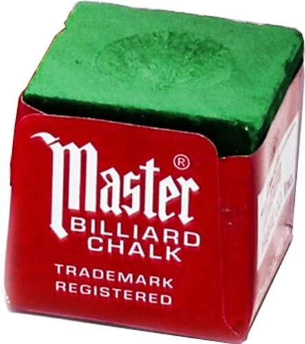 MASTERS SNOOKER CHALK GREEN X12 PIECES 2/2