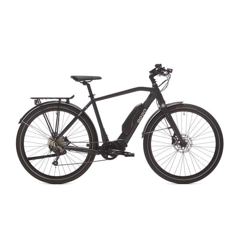VÉLO TOUT CHEMIN ÉLECTRIQUE BEEQ C500 TREKKING NOIR