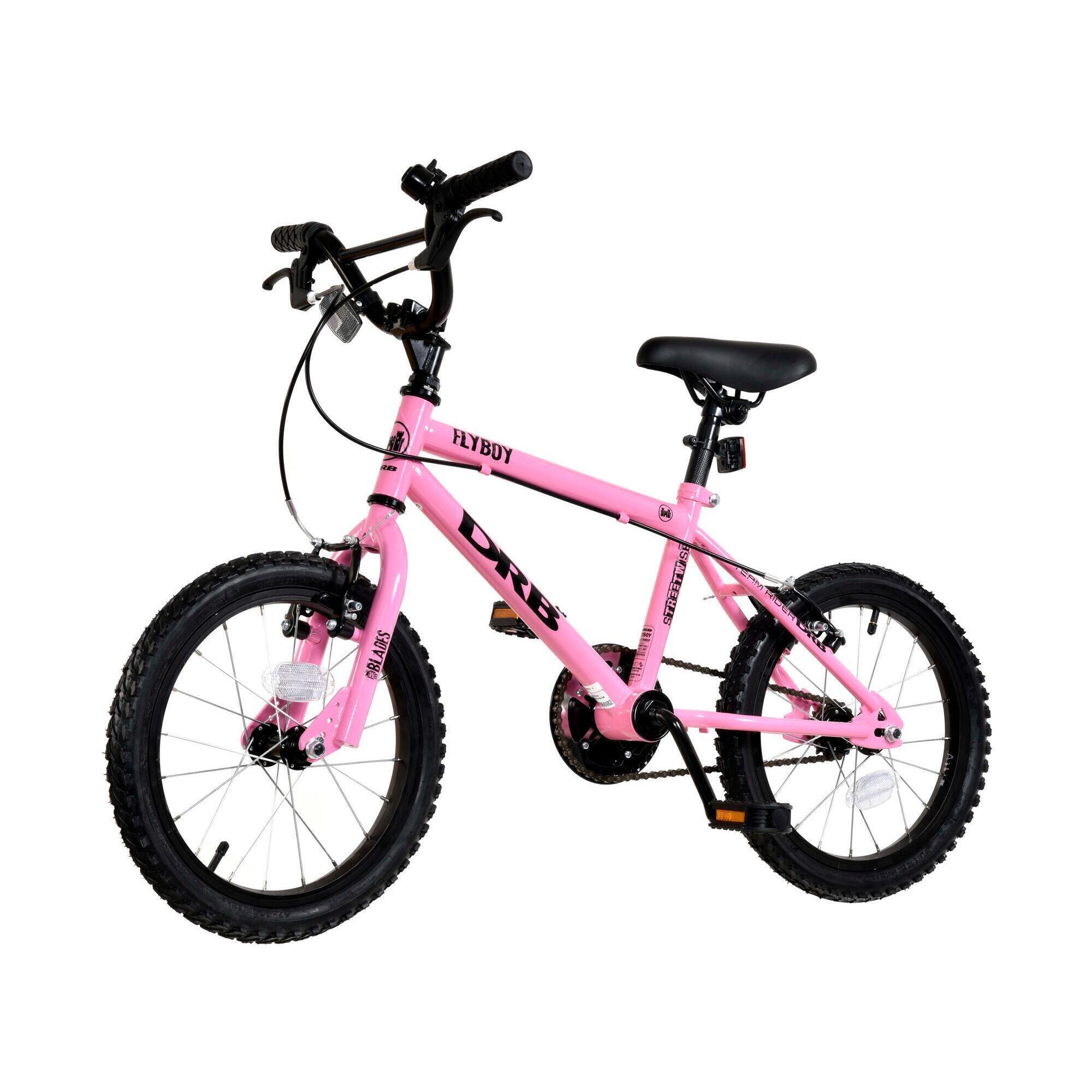 Dallingridge Flyboy 16In BMX Style Kids Bike - Gloss Candy Pink 3/3