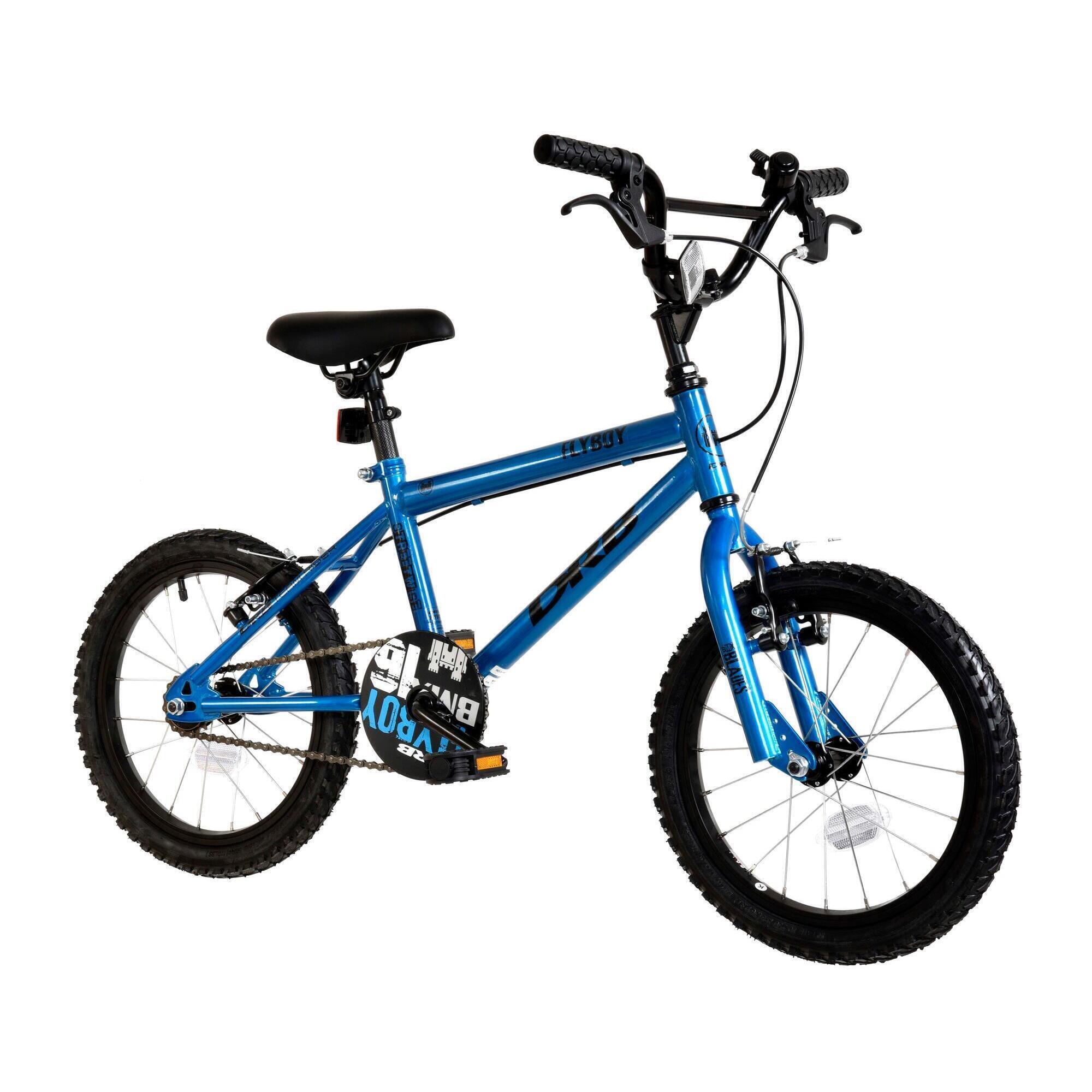 Dallingridge Flyboy 16In BMX Style Kids Bike - Gloss Space Blue 2/3