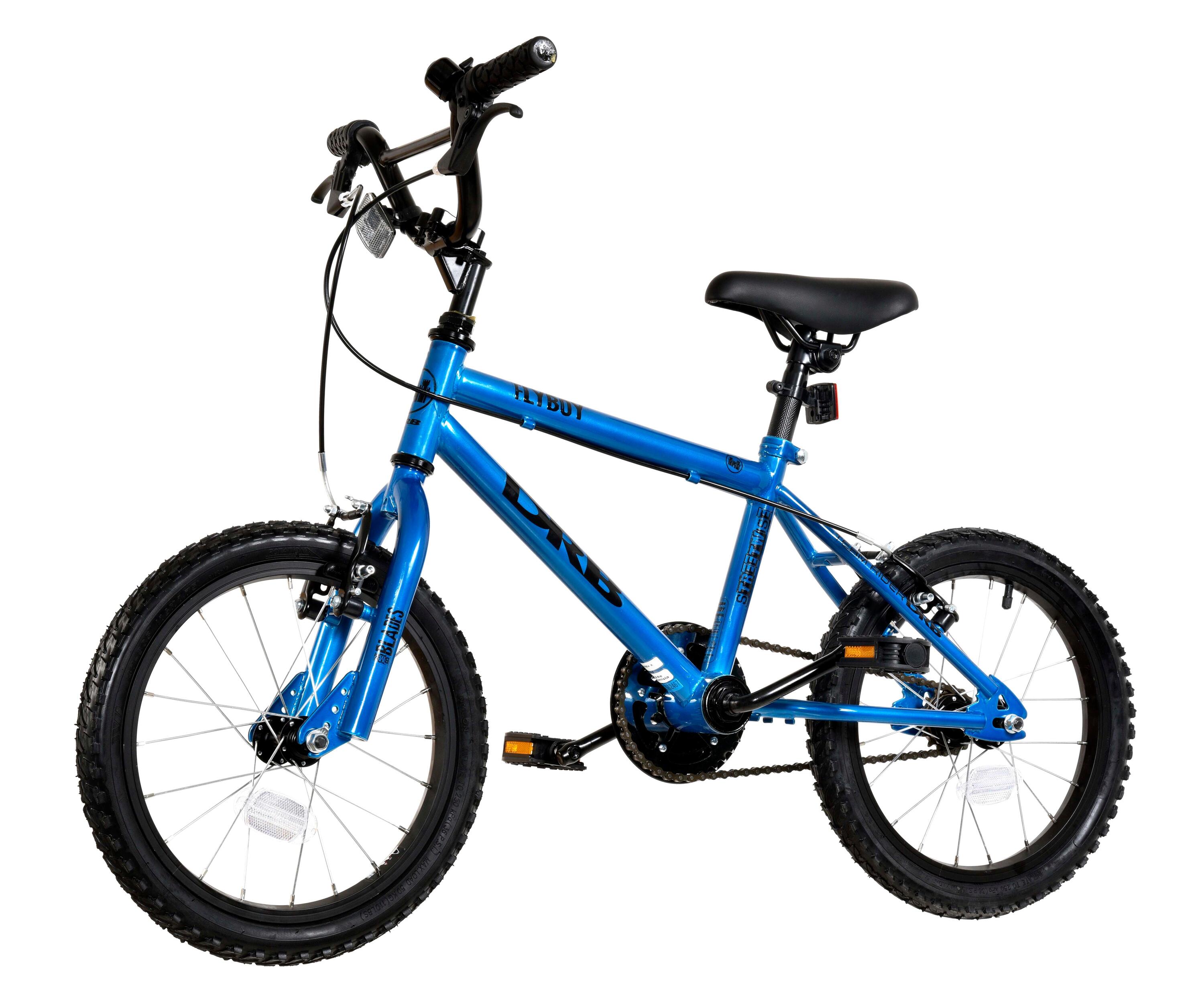 Dallingridge Flyboy 16In BMX Style Kids Bike - Gloss Space Blue 3/3