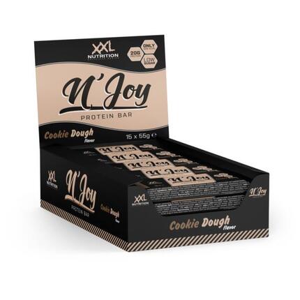 N'Joy Protein Bar - 20g Proteïne, Eiwitreep - Cookie Dough - 15 Pack
