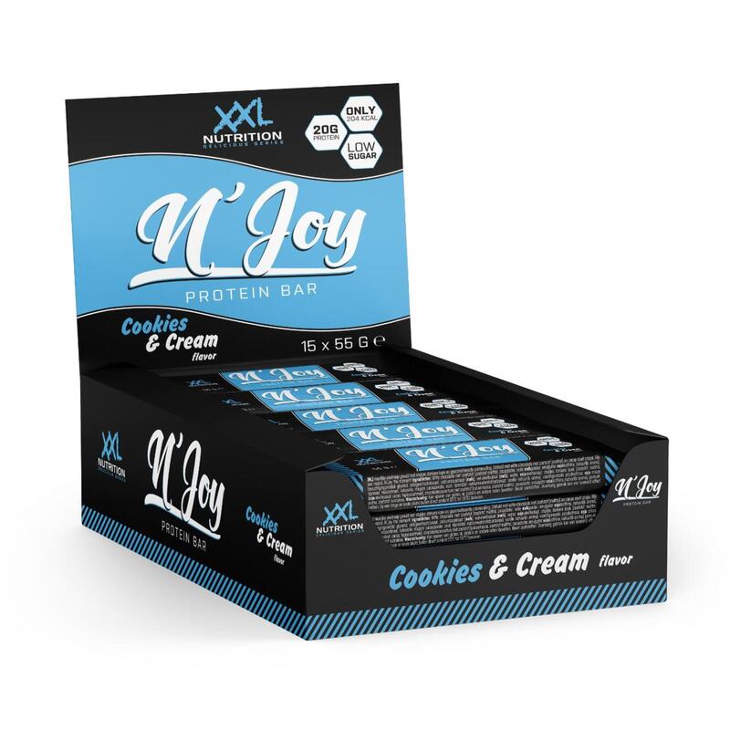 N'Joy Protein Bar - 15 pack - Cookies & Cream