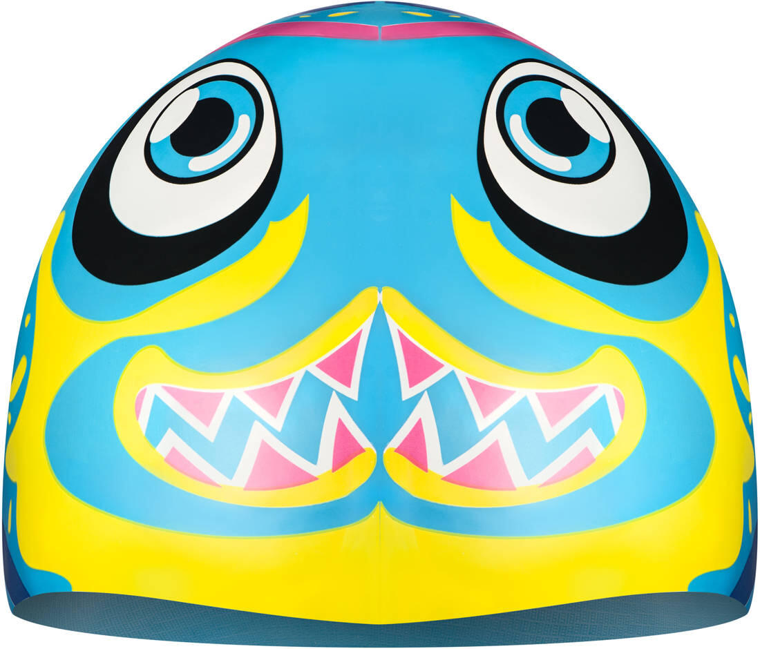 Badmuts AQUA-SPEED Zoo Fish 01 blauw-geel 115 OS 2/4