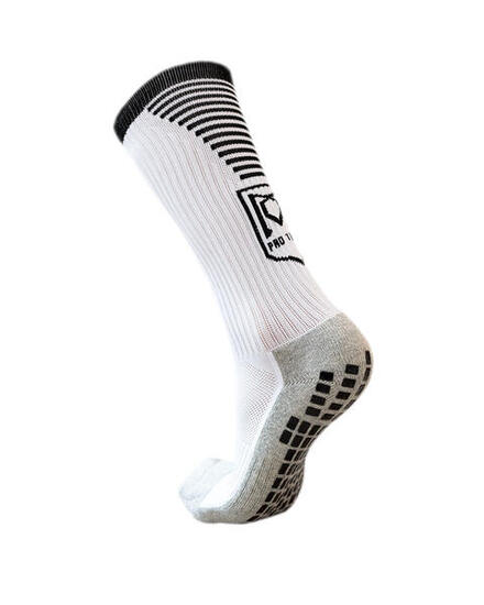 Chaussette antidérapante blanche football