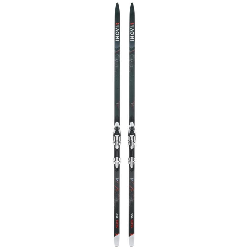 Tweedehands Ski's voor skatinglanglaufen 900 Medium Camber Rottefella Xcelerator