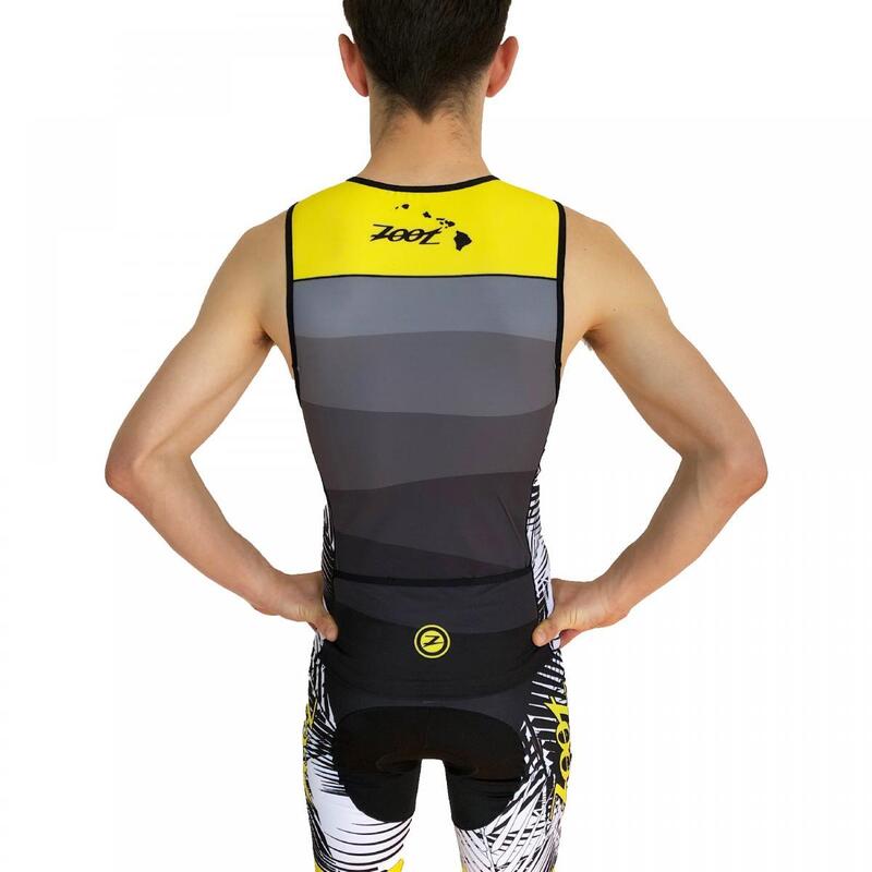 Kurzarm Trikot Herren Triathlon Sport Tank Performance ZOOT