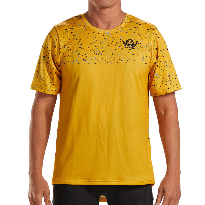Camiseta Enduro manga corta Hombre ZOOT RECON CYCLE-SULFUR Amarillo