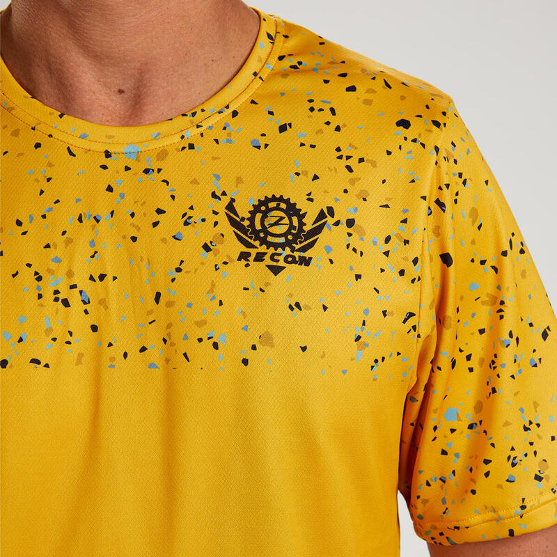Camiseta Enduro manga corta Hombre ZOOT RECON CYCLE-SULFUR Amarillo