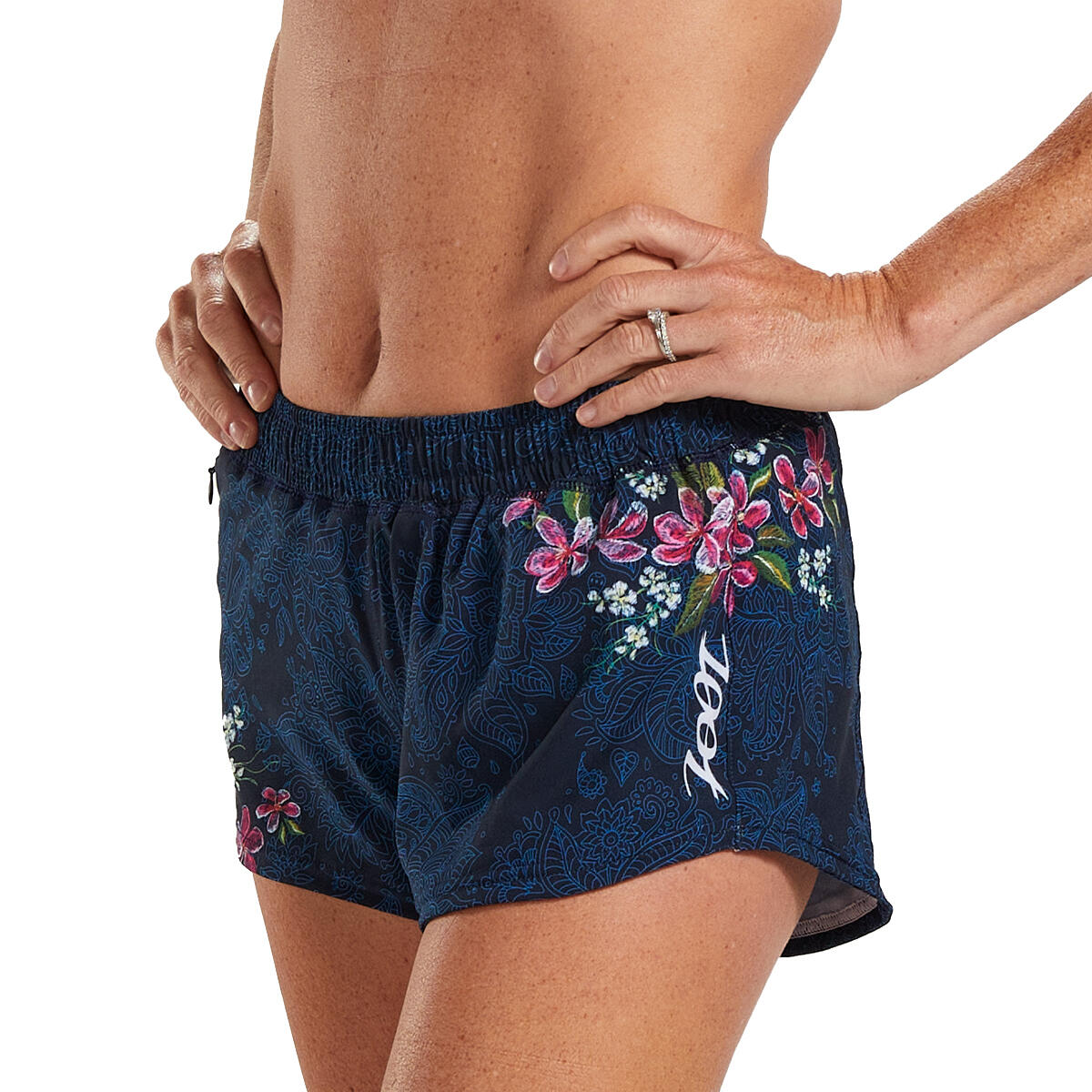 Decathlon pantalon online corto running mujer