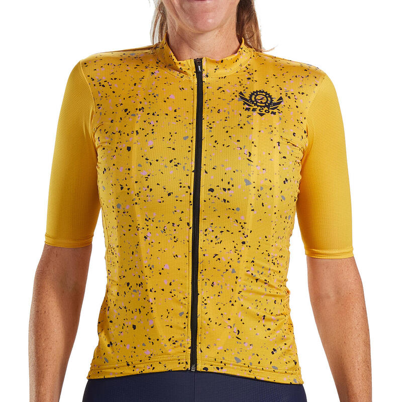 Maillot de sport Womens Recon Cycle Jersey - Marigold ZOOT