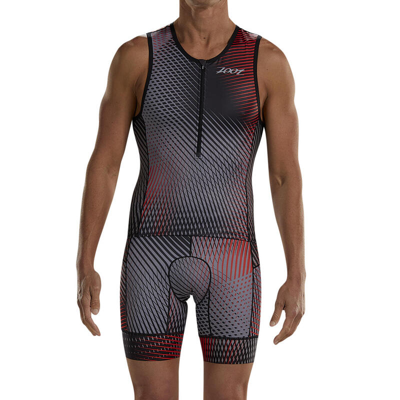 Camiseta Triatlon Sin mangas Hombre ZOOT STOKE Gris