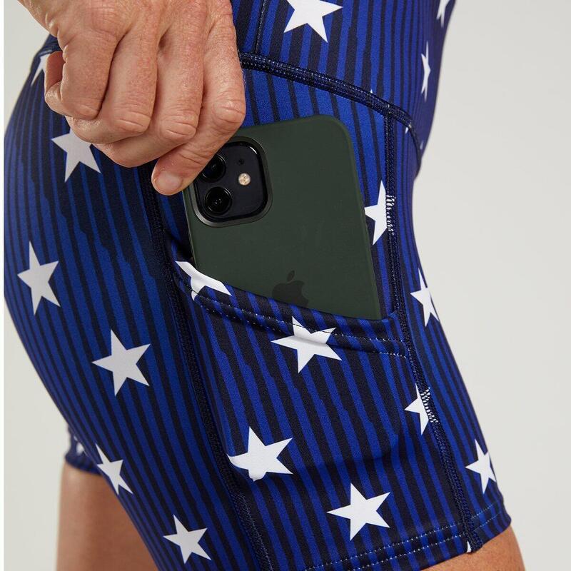 Fond de triathlon Femme LTD Pulse Short Short de course - Stars & Stripes ZOOT