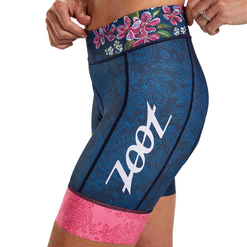 Sporthose Damen LTD Fahrrad Short - Blue Roar ZOOT
