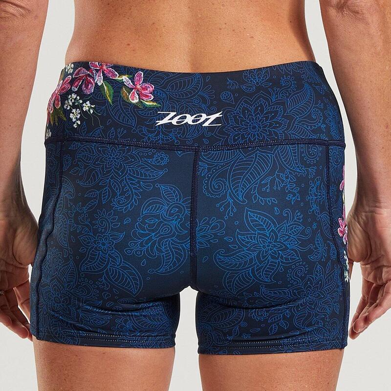 Sporthose Damen LTD Laufen Pulse Short - Blue Roar ZOOT