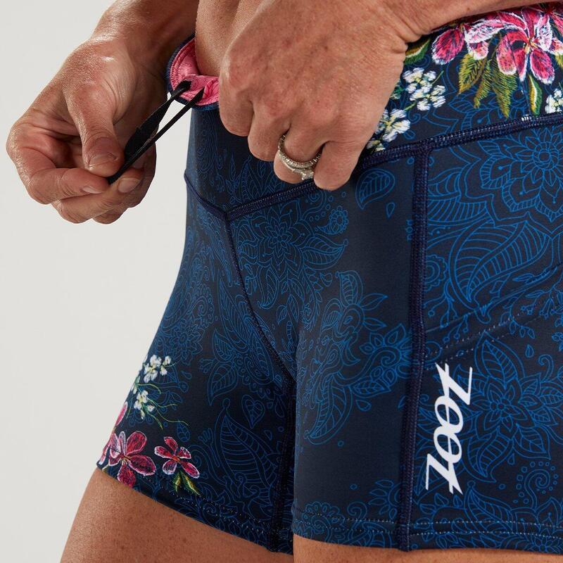 Sporthose Damen LTD Laufen Pulse Short - Blue Roar ZOOT