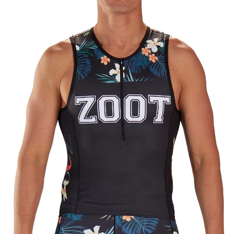 Kurzarm Trikot Herren Triathlon Sport Tank Style 83 ZOOT