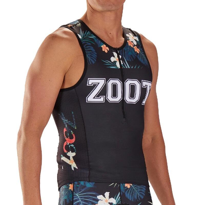 Kurzarm Trikot Herren Triathlon Sport Tank Style 83 ZOOT