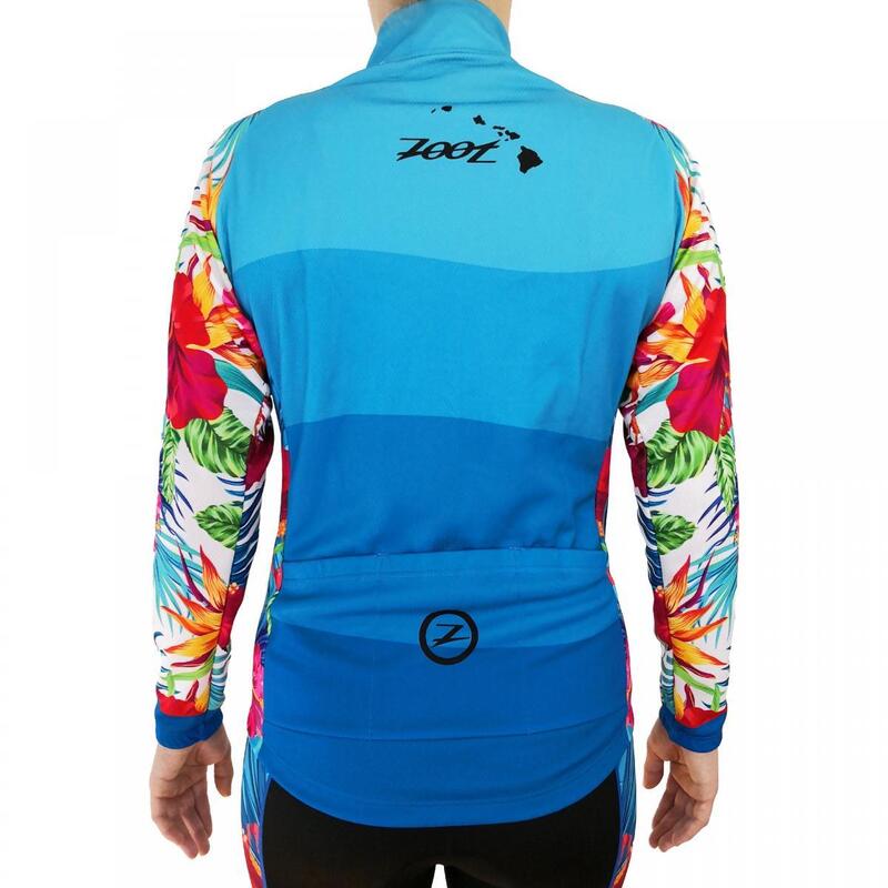 Maillot Ciclismo manga larga Mujer ZOOT Azul