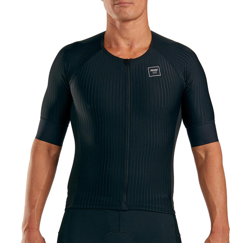 Kurzarm Trikot Herren Triathlon Aero Trikot ELITE ZOOT