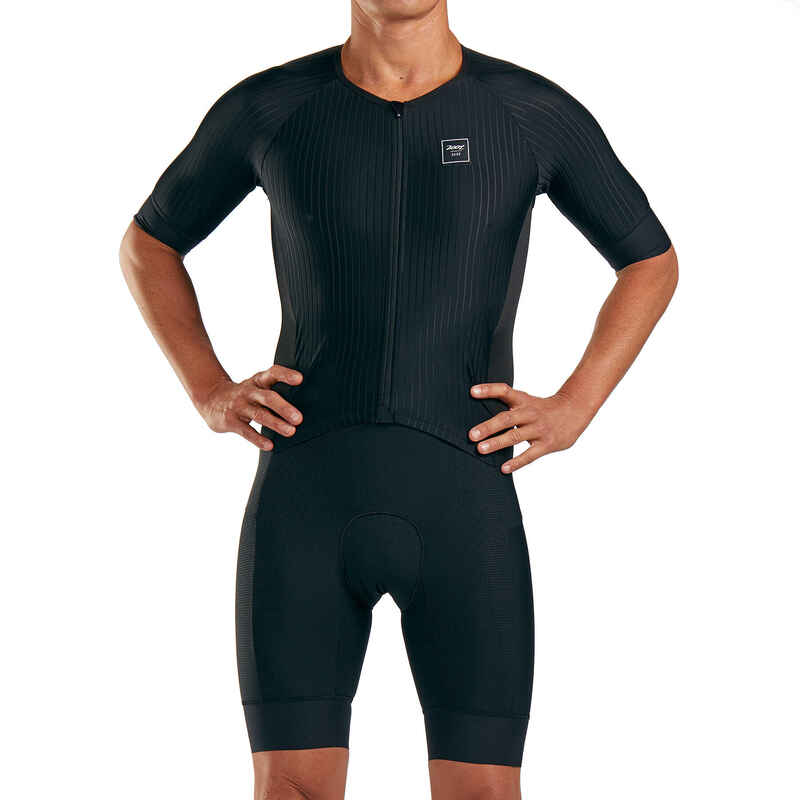 Triathlon-Anzug Herren Triathlon Aero Full Zipp Rennanzug mit Ärmeln ELITE ZOOT