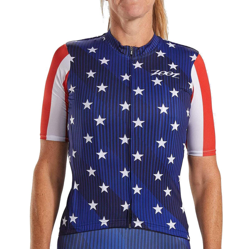 Maillot de sport Femme LTD Chemise de bicyclette - Stars & Stripes ZOOT
