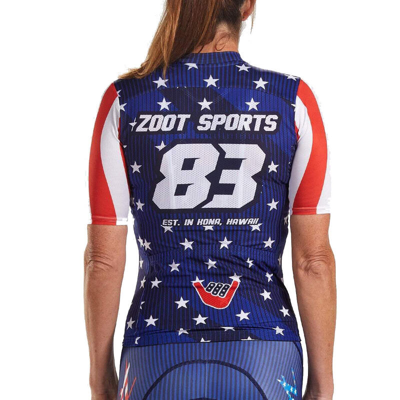 Maillot de sport Femme LTD Chemise de bicyclette - Stars & Stripes ZOOT