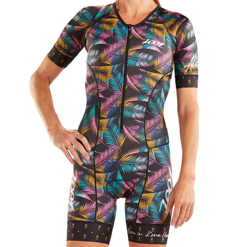 Triathlon-Anzug Damen Aero Triathlon Rennanzug Style Ali'i ZOOT