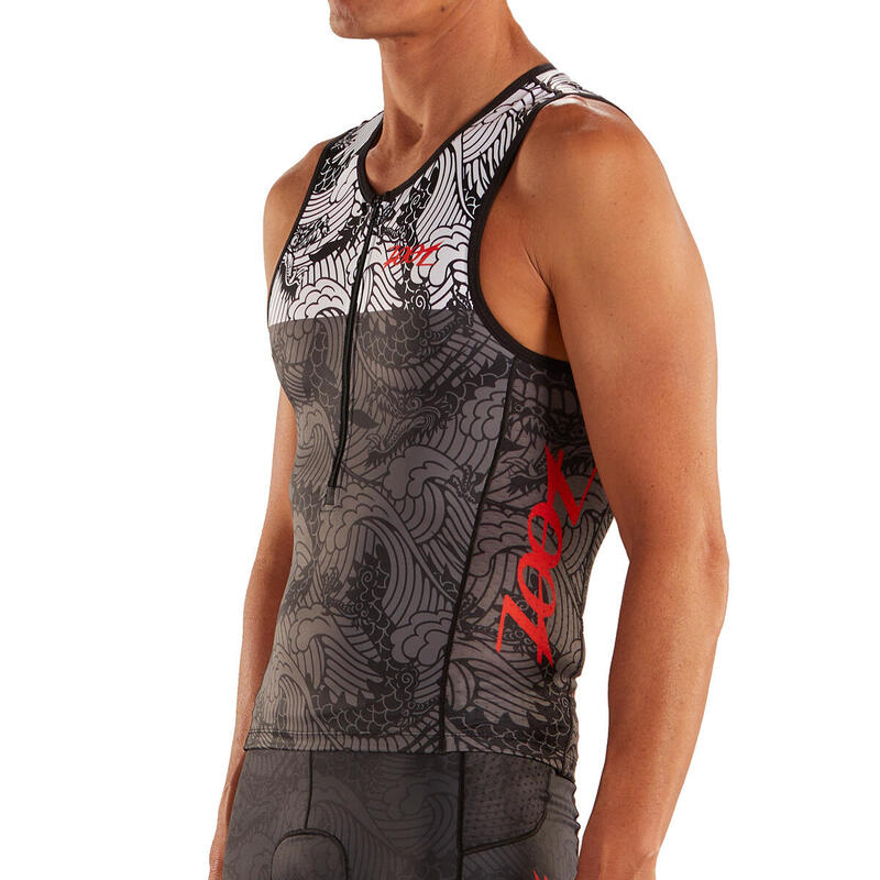 Kurzarm Trikot Herren Triathlon Sport Tank Style Tokyo ZOOT