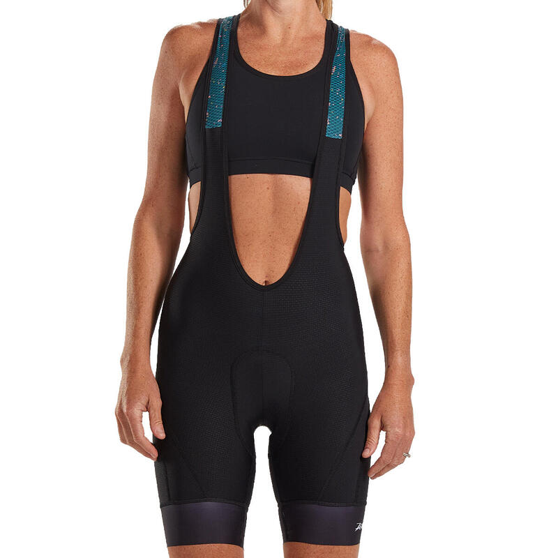 Peto de ciclista Recon para mujer - Negro carbón ZOOT