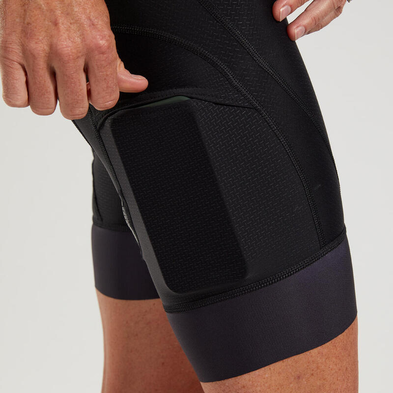 Peto de ciclista Recon para mujer - Negro carbón ZOOT