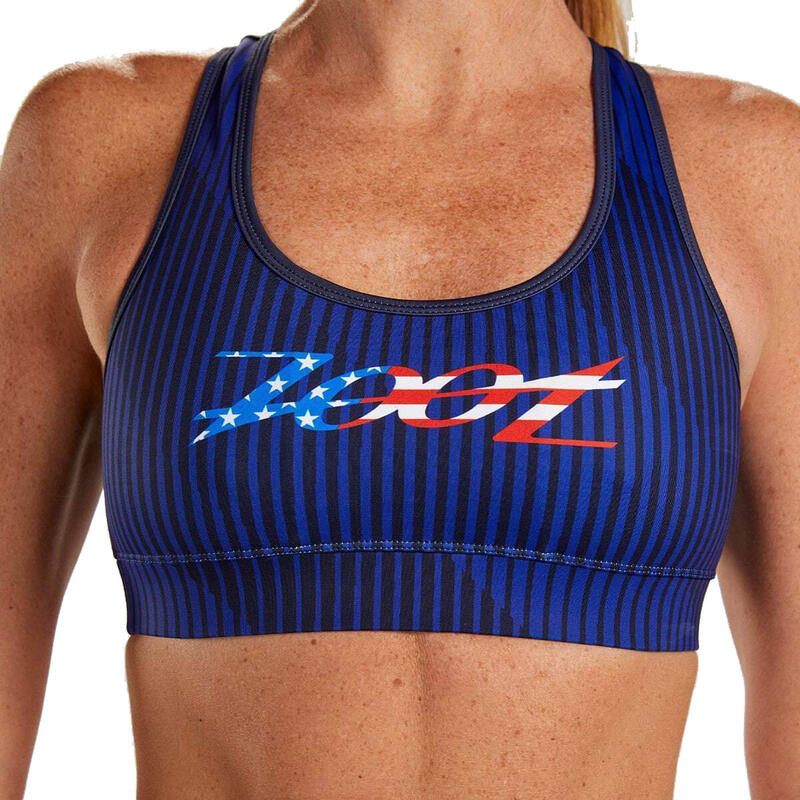 Mujer LTD Sujetador deportivo para correr - Stars & Stripes ZOOT