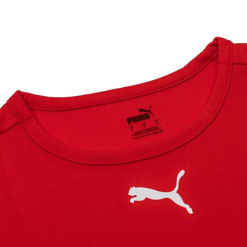 Camiseta Puma Teamrise Jersey Vermelha Adulto