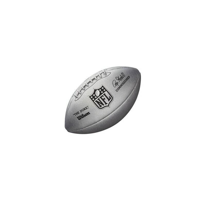 Ballon de Football Américain Wilson DUKE SILVER 3/3