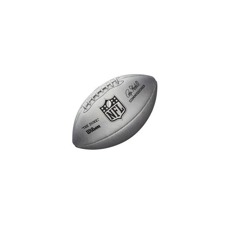 Bola Wilson NFL de futebol americano Duke Metallic Edition tamanho 9