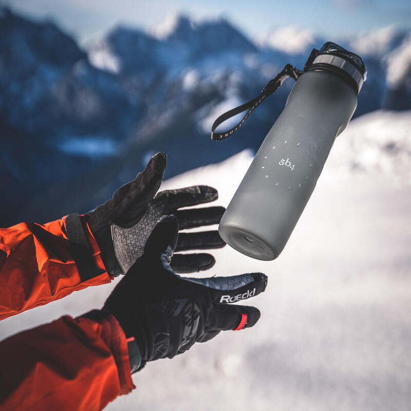 Drinkfles duurzaam en lekvrij, 1l , BPA vrij, van 5b4