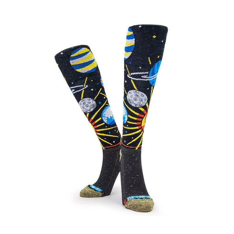 FLIPPOS Compression Socks - Space Camp (Night)