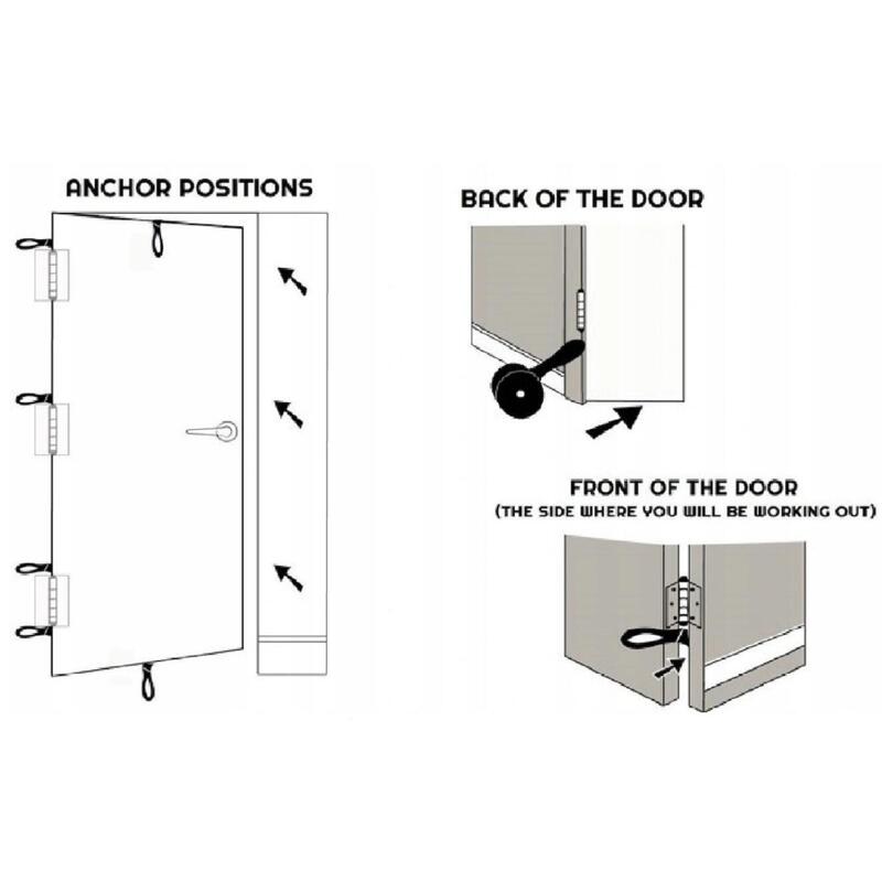 Zaczep uchwyt na drzwi do gum oporowych aqua-sport door anchor
