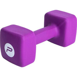 Pure2Improve dumbbell 10 kilo neopreen paars