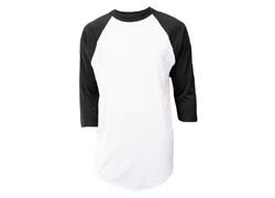 Maillot de corps de baseball classique - manches 3/4