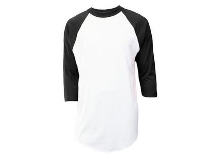 Baseball - MLB - Chemise de baseball - Hommes - Manches 3/4 - Adultes (Noir)