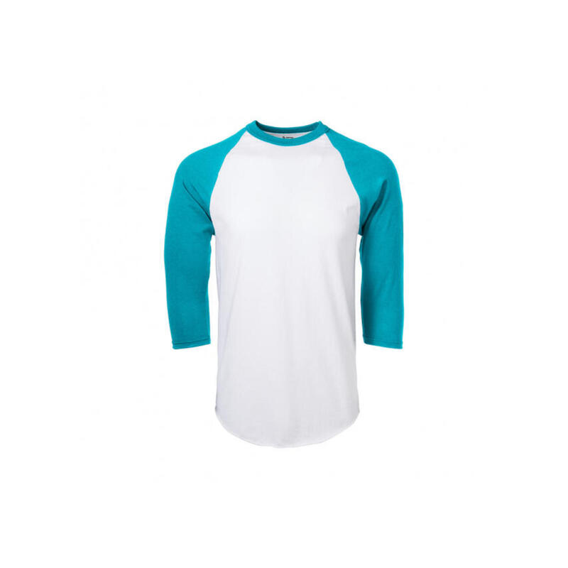 Baseball - MLB - Cămașă de baseball - Bărbați - mânecă 3/4 - Adulți (Ocean Blue)