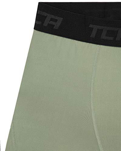 Boys' Performance Base Layer Compression Leggings - Army 3/5