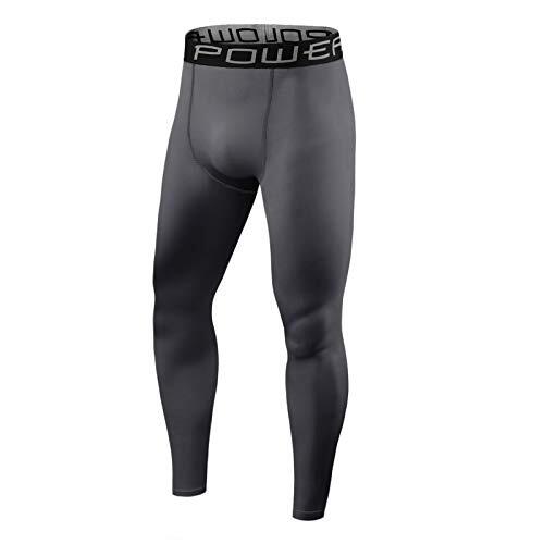 Powerlayer Boy's Baselayer Tight - Grey