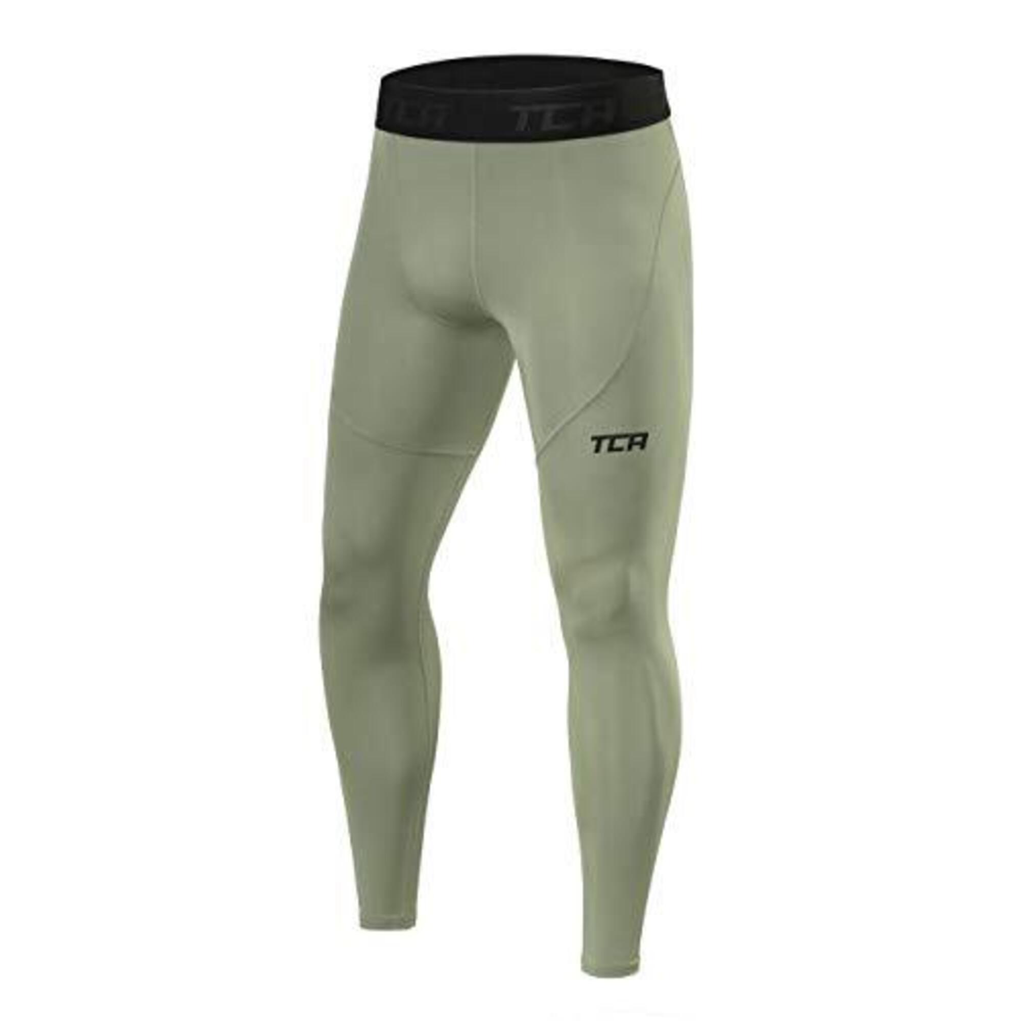 TCA Pro Performancance Herren Kompressionsleggings, Sporthose, Lang