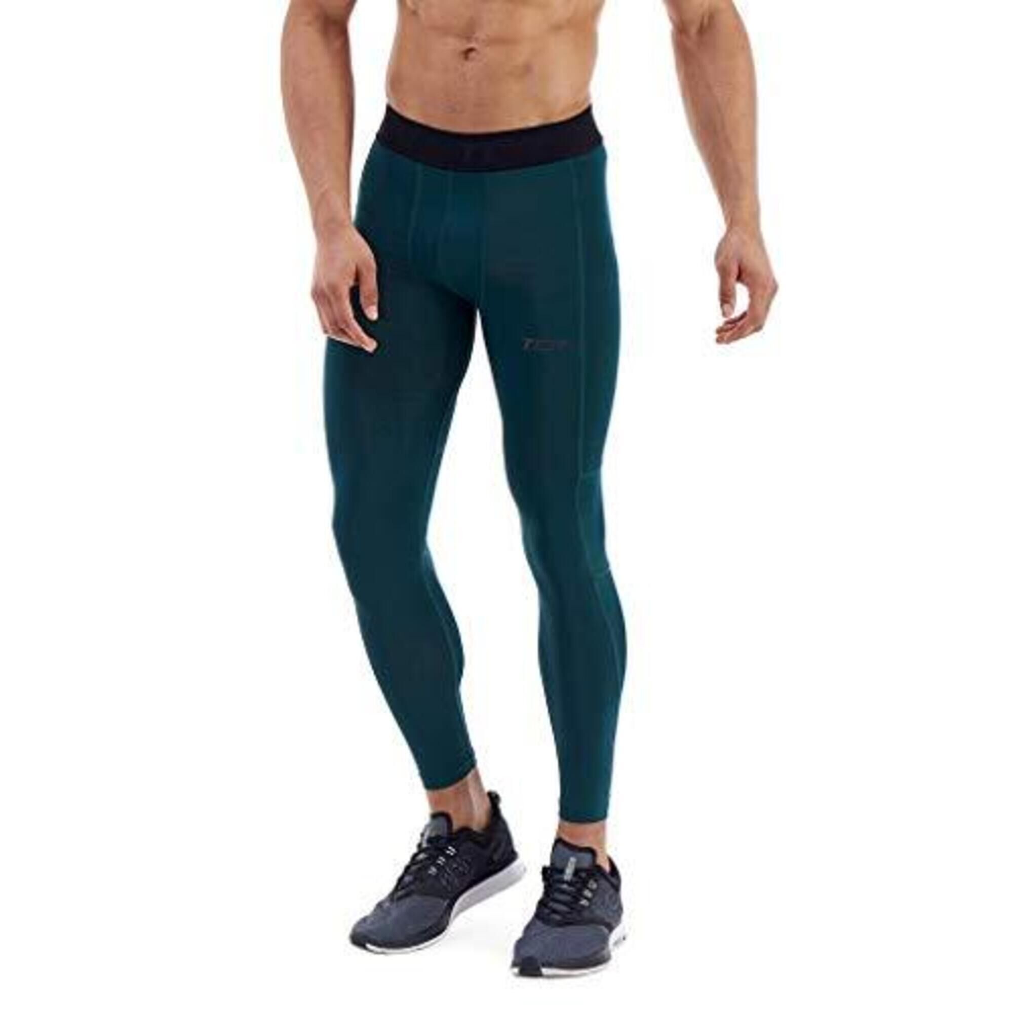 TCA Men's Power Compression Tights - Ponderosa Pine